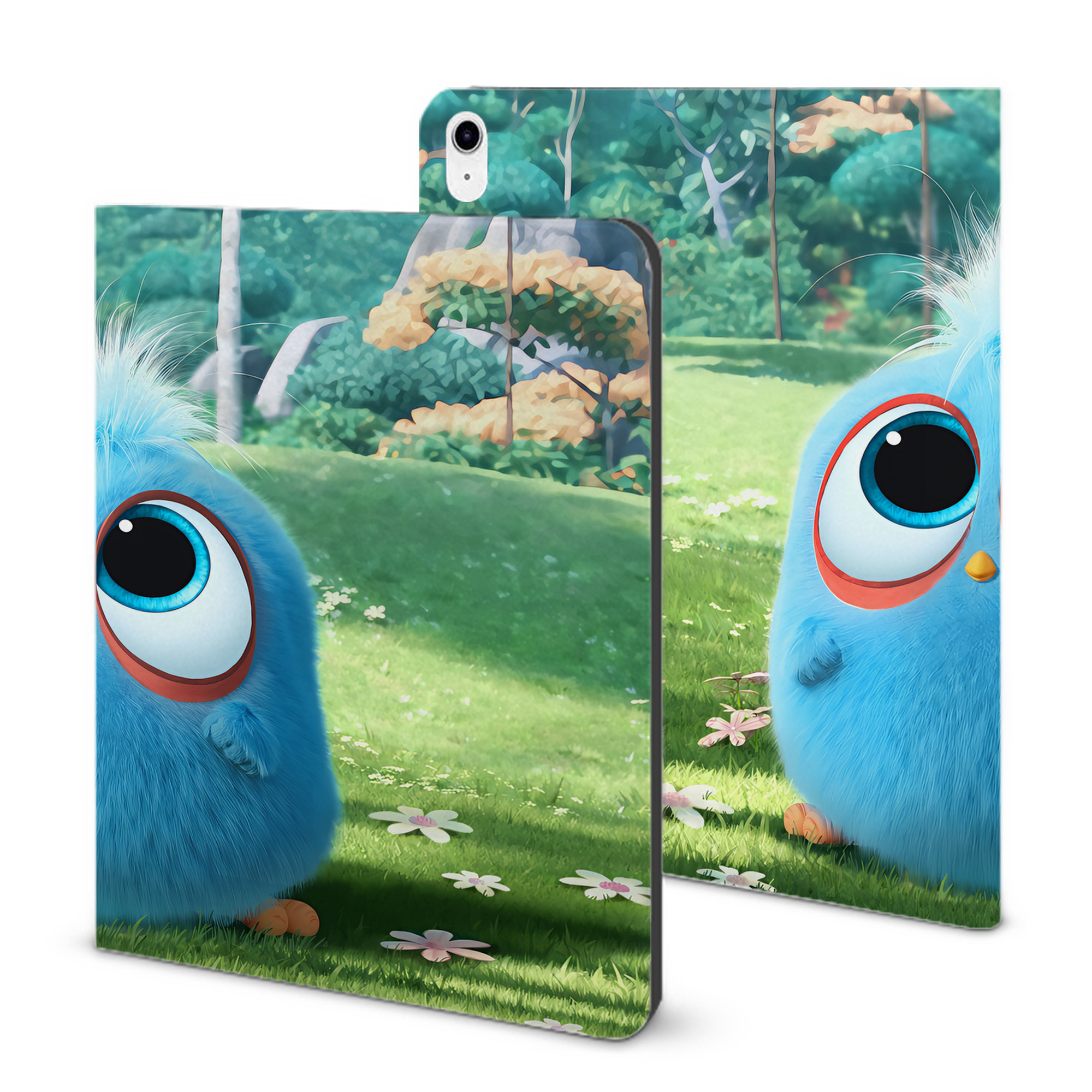 （画像用） Angry Birds アングリーバード IPad ケース ブック型 PUレザー TPU 耐衝撃 軽量 薄型 ペン収納なし 全面保護 IPad 各モデル対応